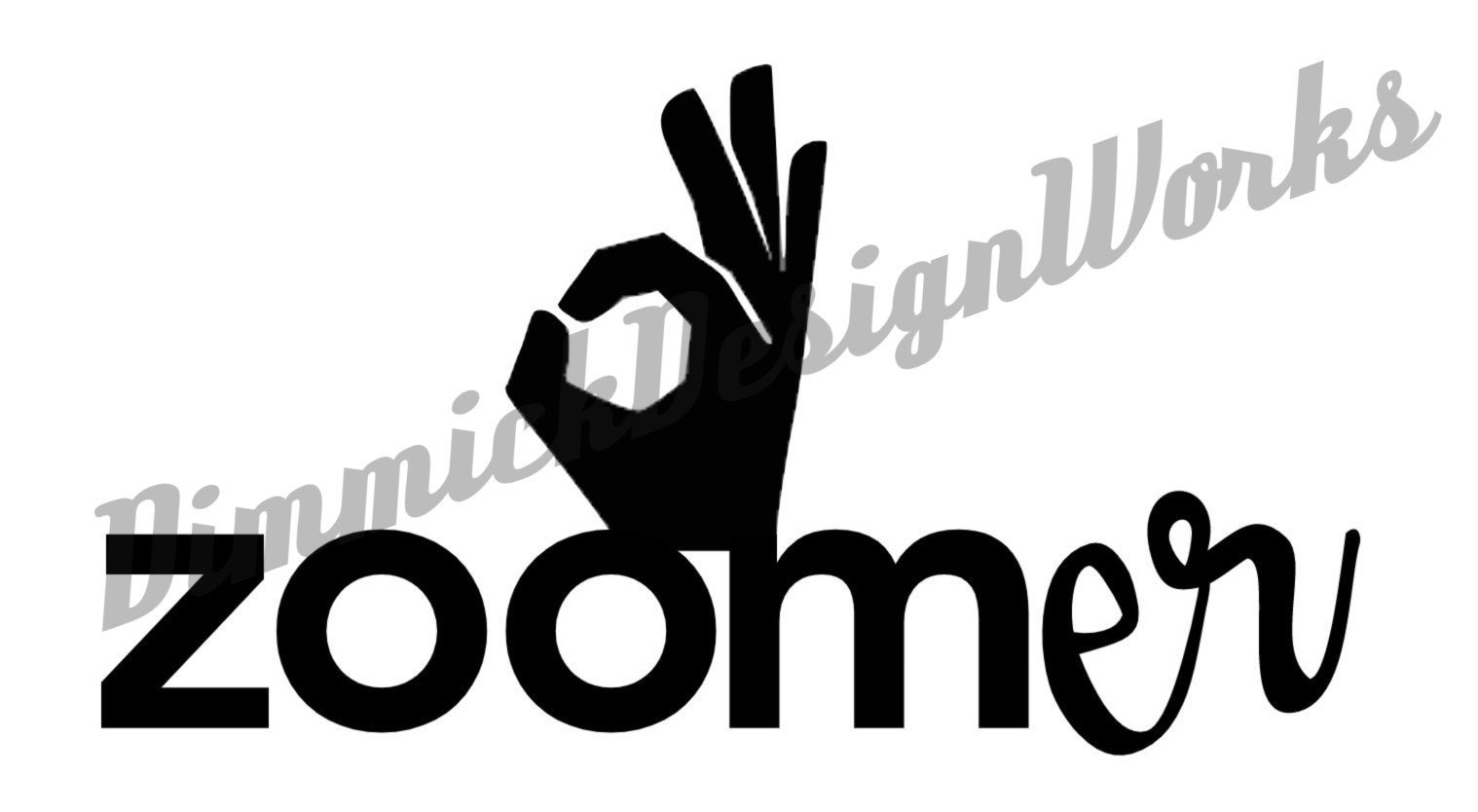 OK Zoomer SVG File