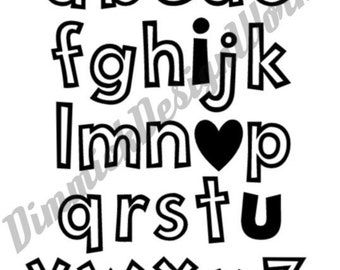 ABC - I love you - SVG File