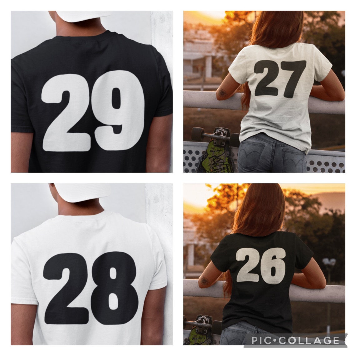 Number 24 shirt 24 shirt shirts with numbers numbers on | Etsy
