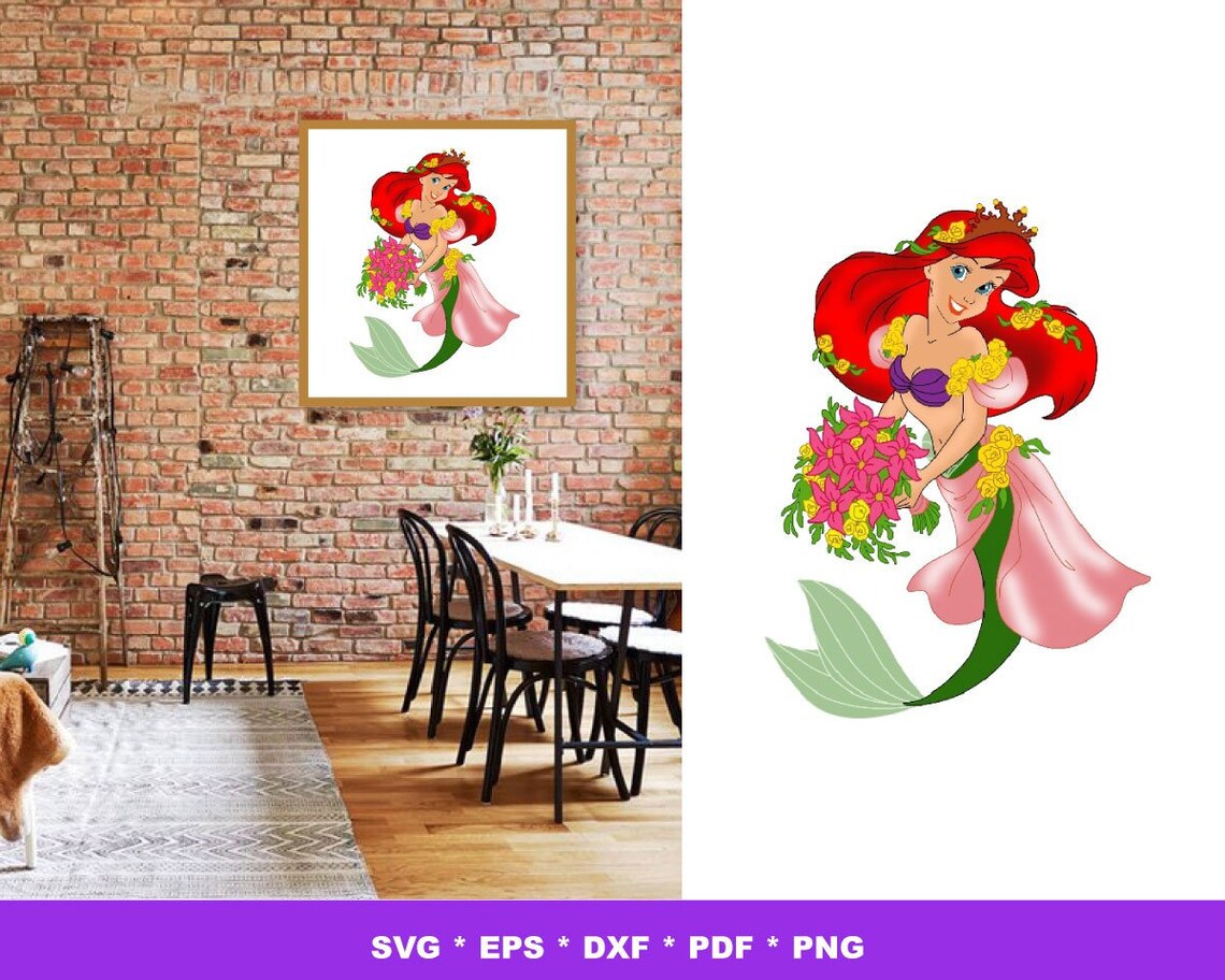 Download 146 Ariel Svg Mega Bundle 1.0 Ursula Svg | Etsy