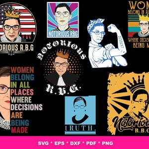 Download 150 Rbg Svg Bundle 1.0 You Care About | Etsy