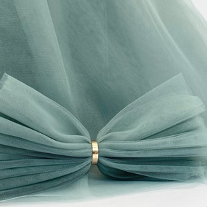 Soft Tulle Fabric, 3m wide, Fossil, Luxury Hayal Tulle , extra quality, sold by meter, Bridesmaid/Tutu Skirts