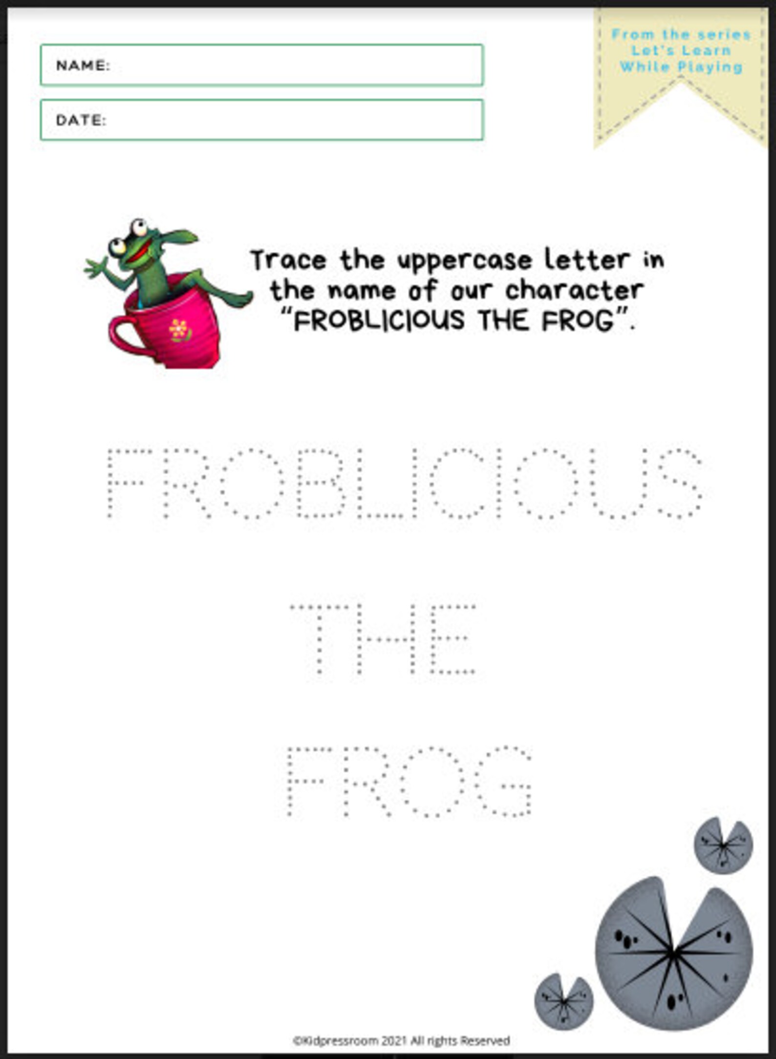 language arts unit study pre k worksheets preschool etsy
