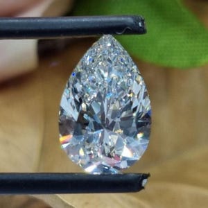 Diamante di laboratorio F-VS taglio a pera da 1,00 ct: certificato IGI, diamante CVD
