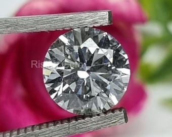 Round Cut E-VS Lab Grown Diamond: IGI Certified, CVD Diamond