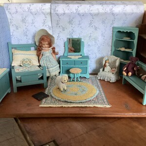 Dolly’s Delight Miniature Girls Bedroom Furniture & Accessories