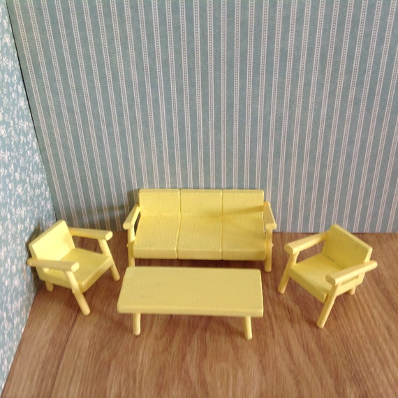 Czech Tofa Sunny Porch Furniture Living Room Set Painted Etsy
