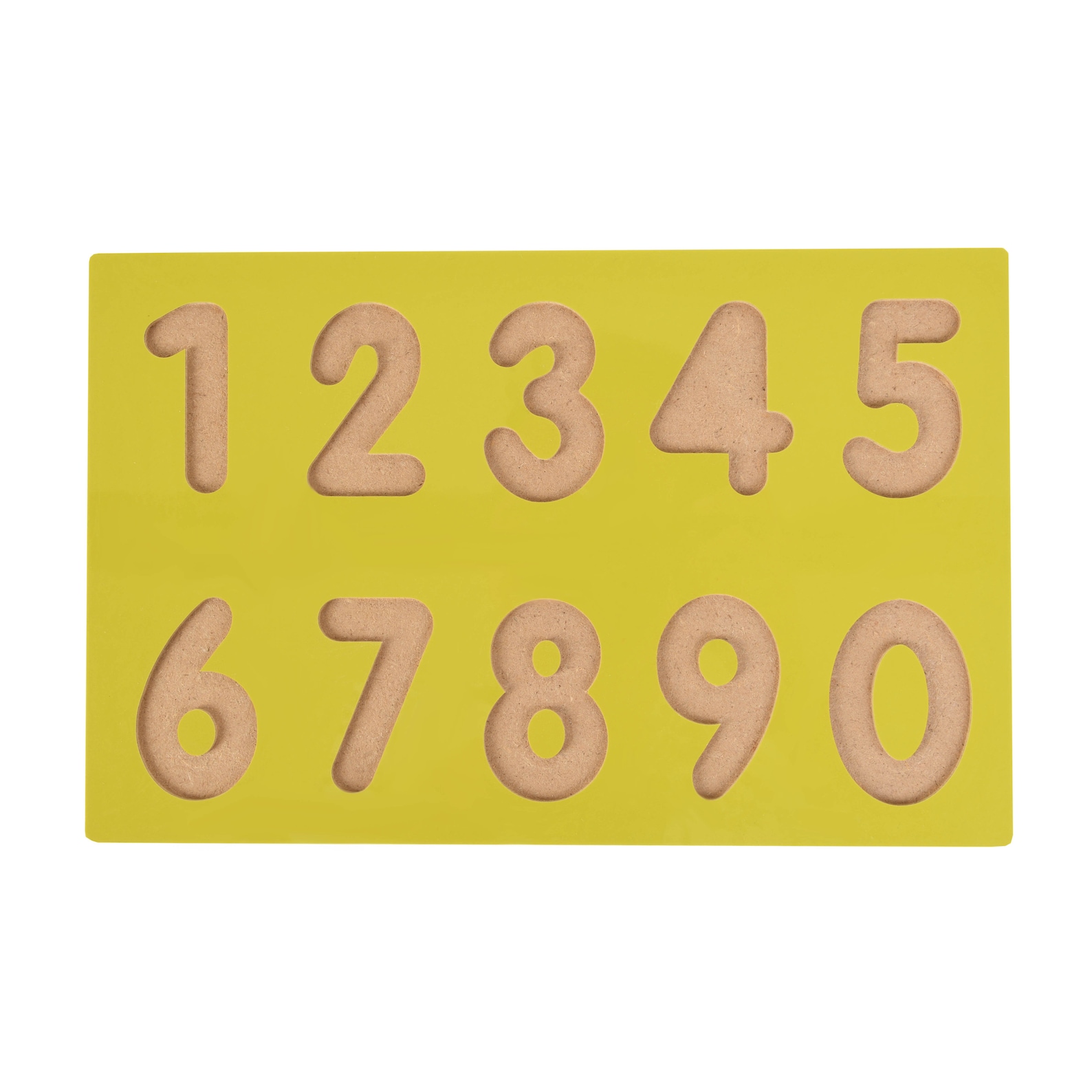 Wooden Number Puzzle 0-9 Gift for Toddler. | Etsy