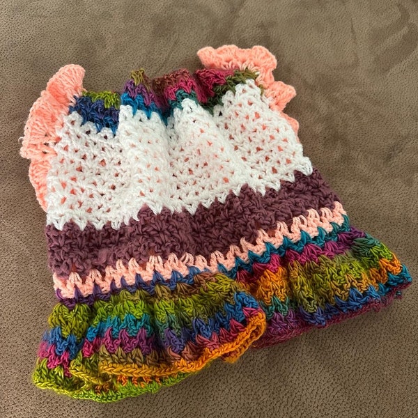 Unique Crochet Cropped Top