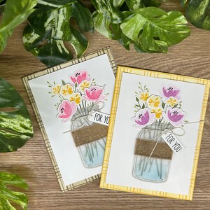 Floral Bouquet Mother’s Day Handmade Card