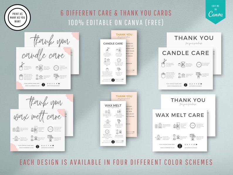 Candle Branding Kit Candle Making Business Starter Kit Etsy