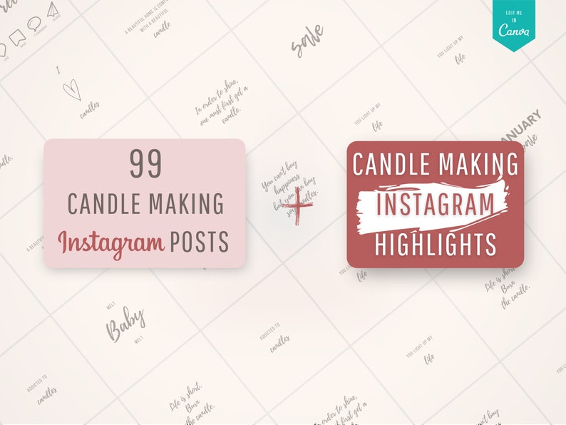 Candle Branding Kit Candle Making Business Starter Kit Etsy