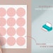 Printable Candle Dust Cover Template Editable Candle Dust - Etsy