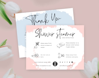 Shower Steamer Instructions - Etsy