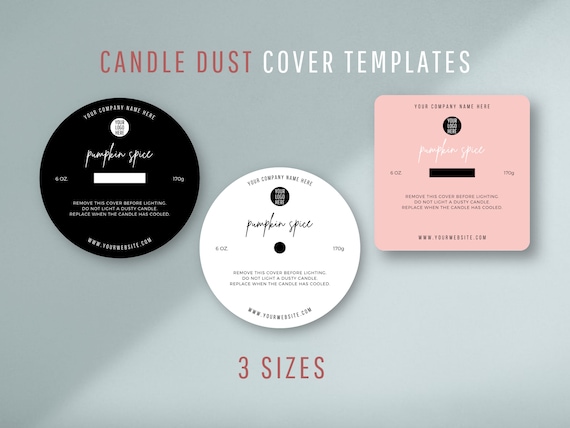 Order Candle Covers - Candle Dust Covers & Candle Sleeves