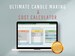 All-in-one Candle Calculator, Candle Making Cost Calculator & Pricing Sheet Spreadsheet Template for Candle Businesses 