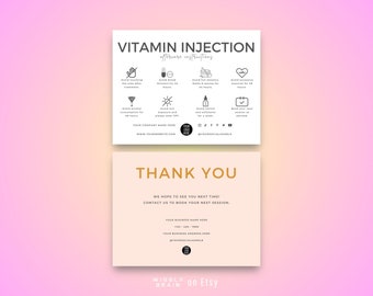 b12 injection aftercare Editable Vitamin Template, Injections Post Care Cards, Intramuscular C D3 Vitamin Shots Treatment Instructions Benefits of Vitamin B12 Shots