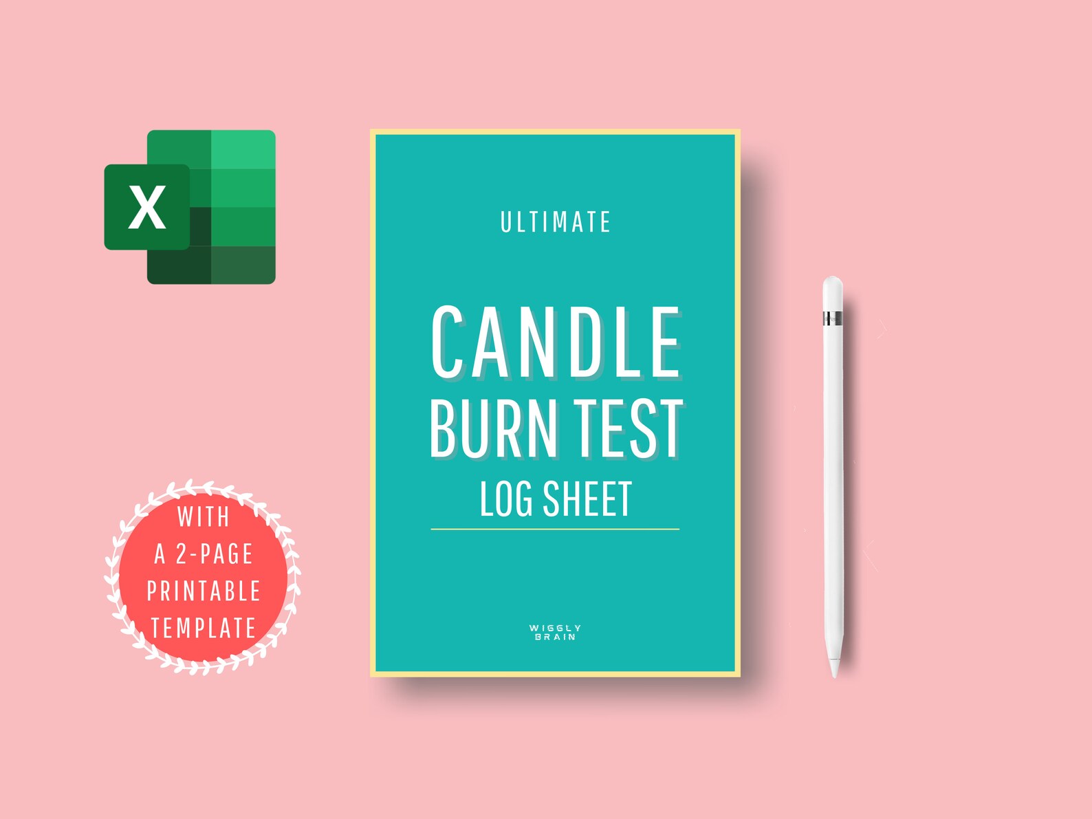Allinone Candle Burn Test Log Sheet & Printable candle Etsy