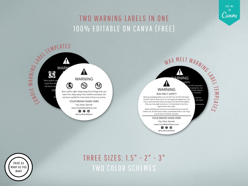 Candle Branding Kit Candle Making Business Starter Kit Etsy