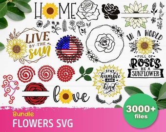 Download Free Flower Svg Etsy