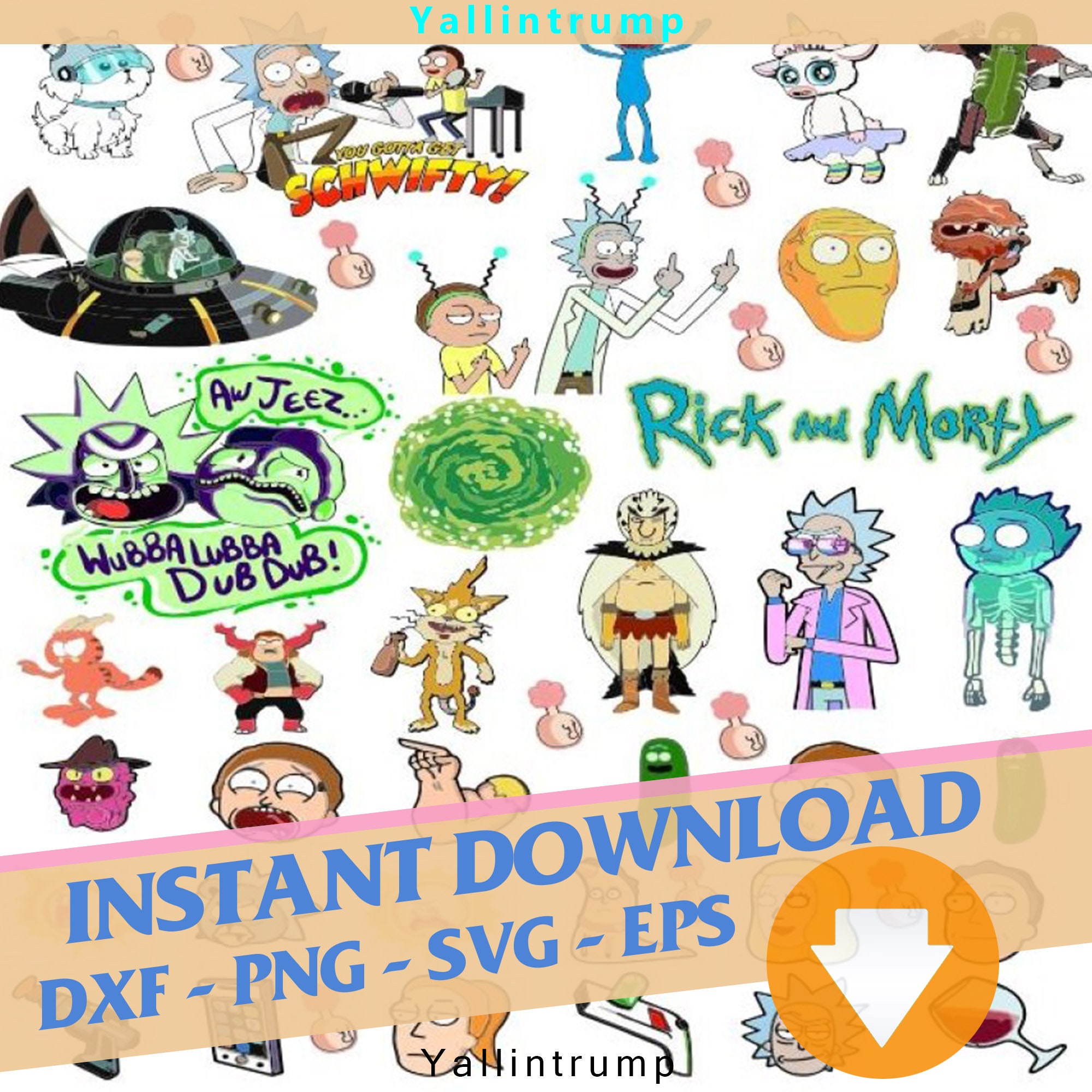 Free Free 224 Cricut Free Rick And Morty Svg Files SVG PNG EPS DXF File