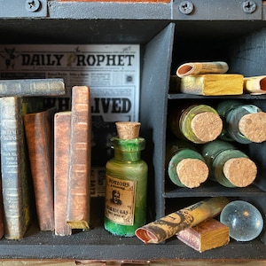 Harry's Little Trunk with personalised letter and potions Handmade gift, perfect for Potter collectors image 5