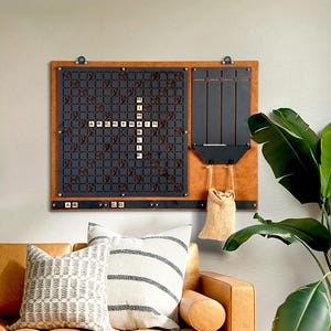 Metal Magnetic Tile Game - Wall Decor , Modern Wall Art, Home Decor, Metal Wall Games, Gameroom Wall Decor, Office Wall Decor, Wall Hangings