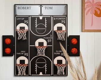 Basketball Hoop Wall Decor | Etsy