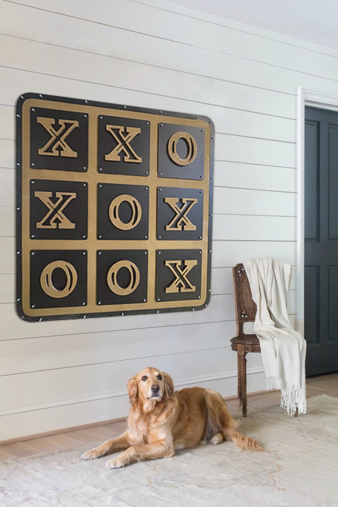 Life Size Tic Tac Toe, Wall Mounted Tic Tac Toe ,Game Room Decors, Giant  Games – archtwain