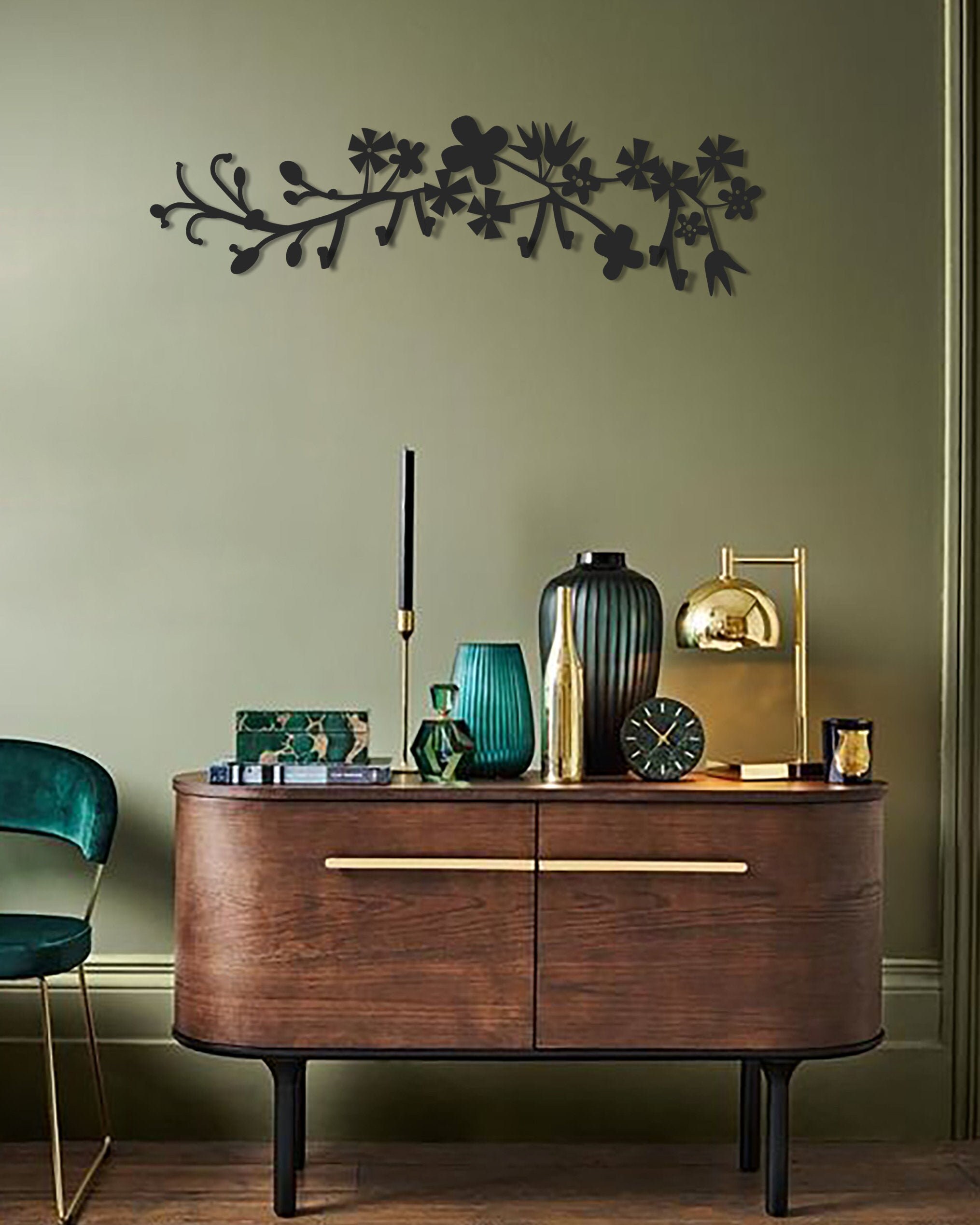 Wall Mount Coat Rack Nature Coat Rack Modern Coat Rack Etsy