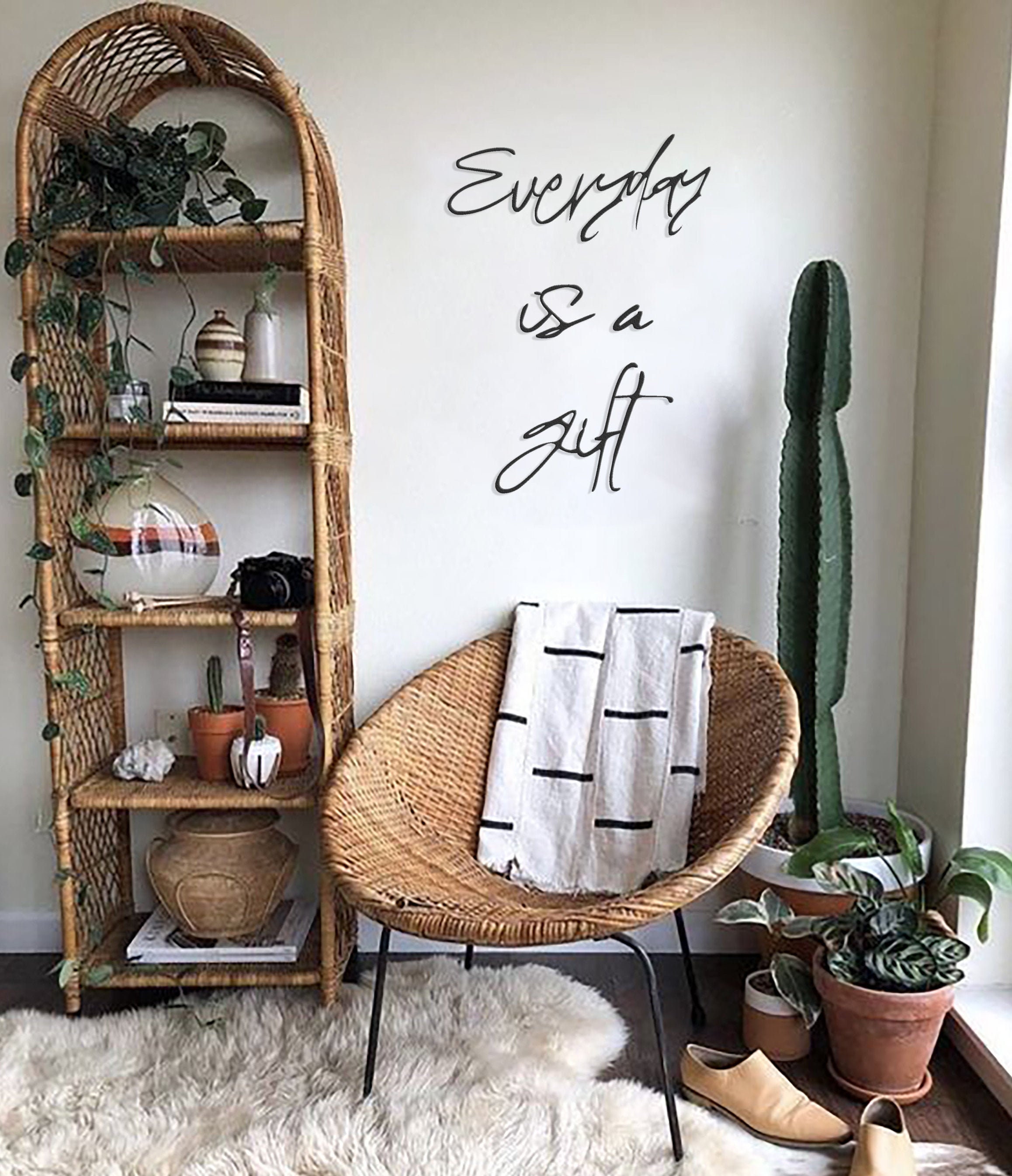 Everyday is a Gift Metal Wall Art Metal Wall Decor Wall Etsy