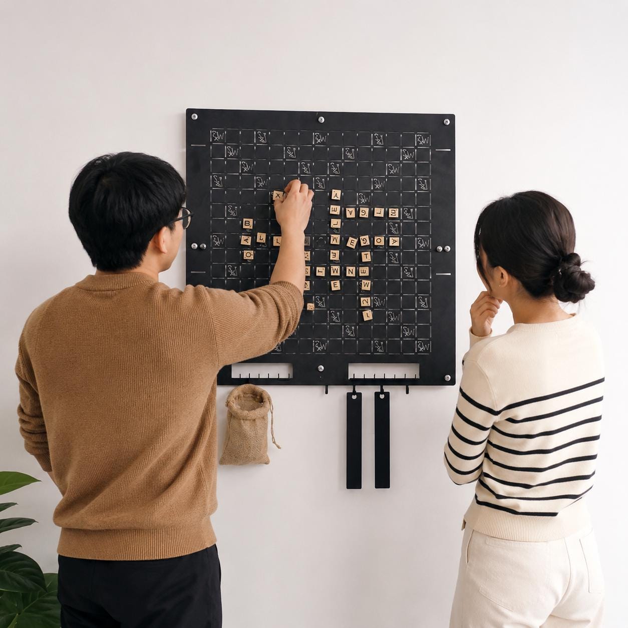 マグネット式ワードタイルボードゲーム - 家族やオフィスで楽しめる