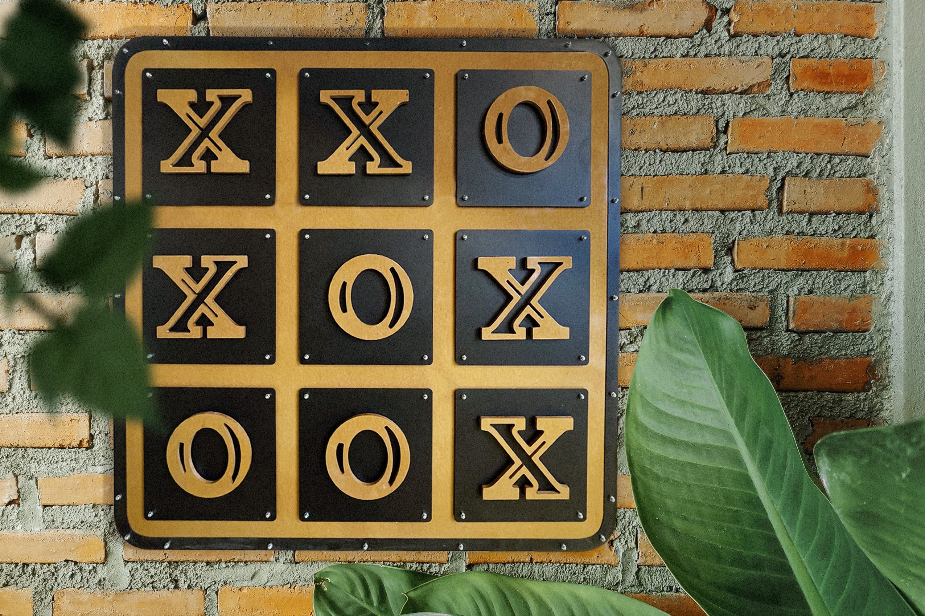 Life Size Tic Tac Toe, Wall Mounted Tic Tac Toe ,Game Room Decors, Giant  Games – archtwain