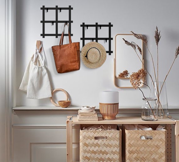 Wall hooks in bedroom sale