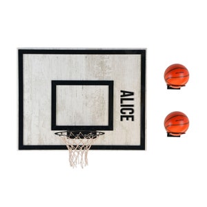 Custom Made Basketball Hoop - Basketball Wall Decor, Wooden Basketball Hoop, Basketball Gifts, Young Man Gift Christmas Gift, Black Friday,