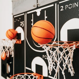 All-Star Basketball Hoop Wall Decor Basketball Gifts, Basketball Hoop, Basketball Hoop Wall Decor, Man Cave Decor,Metal Wall Art, Man Cave image 5