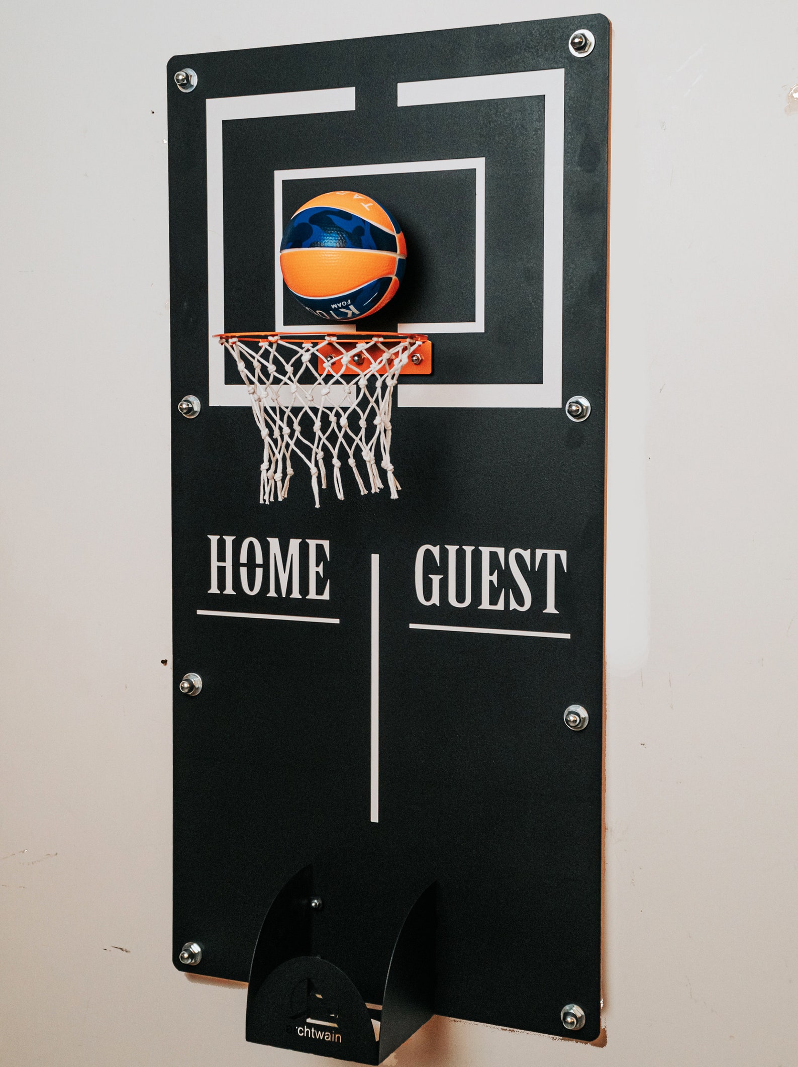 XL Basketball Hoop Wall Decor Metal Wall Art Wall Decor Etsy
