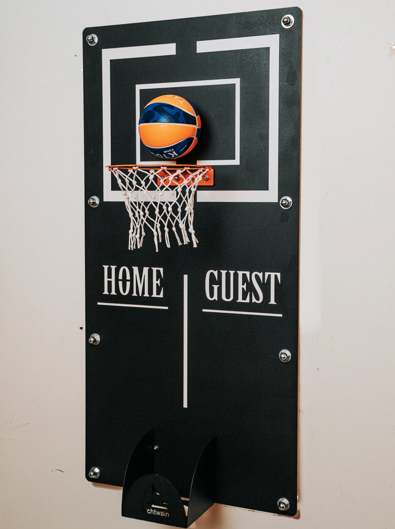 XL Basketball Hoop Wall Decor Metal Wall Art Wall Decor Etsy