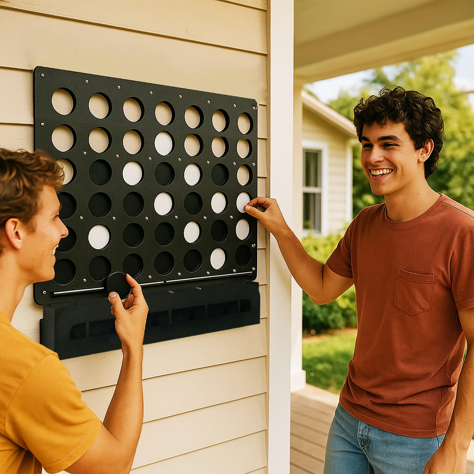 Interactive Wall Art Game - Connect Four in a Row Wall Game