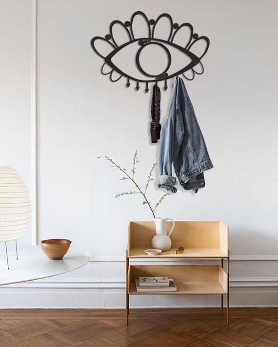 Modern Coat Rack Wall Mount Coat Rack Modern Wall Hook Metal Wall Art Modern Wall Art Wall Hooks Coat Rack Wall Mounted Home Decor Etsy Denmark