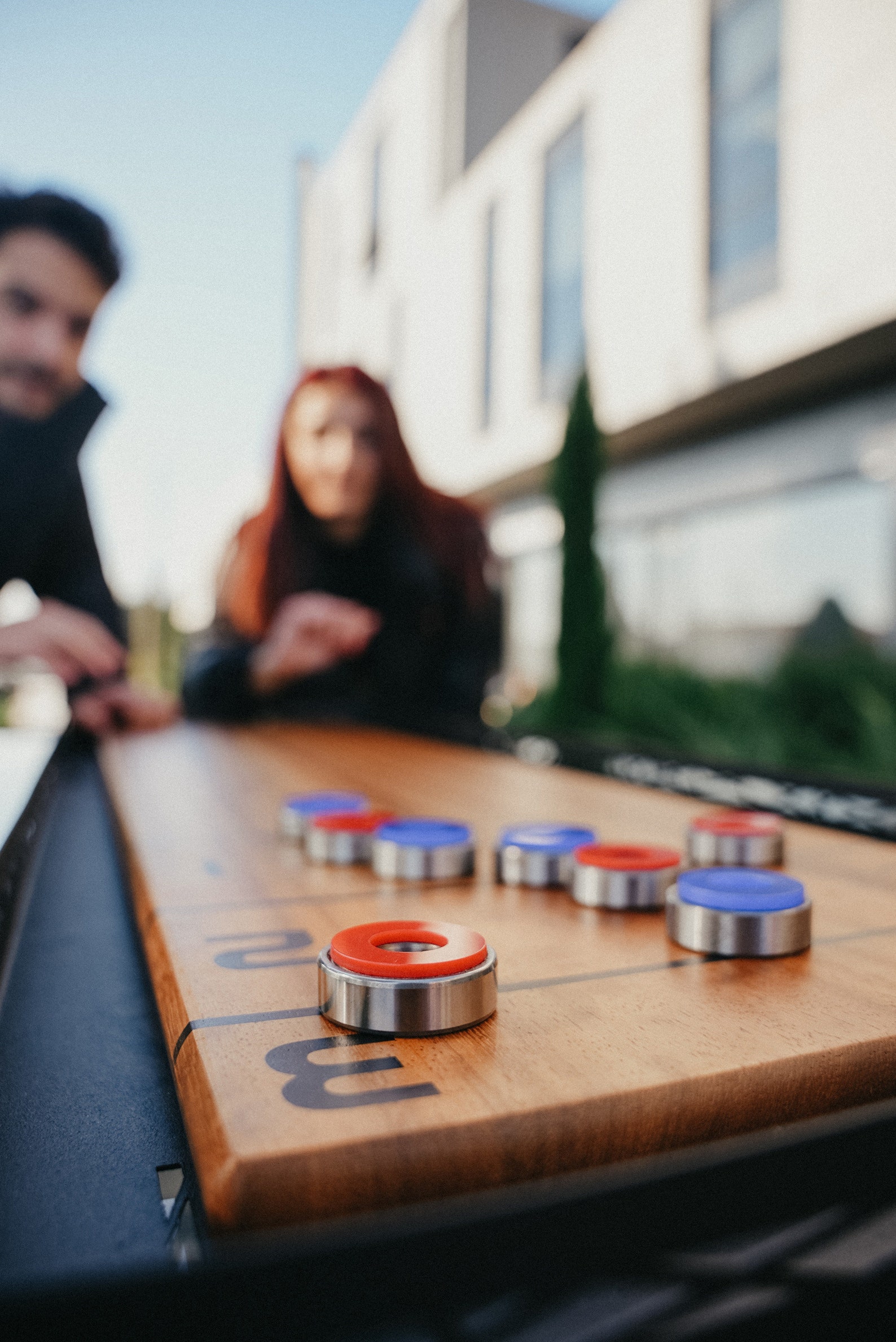 Metal Wall Art Shuffleboard Shuffle Board Table Game Metal Etsy
