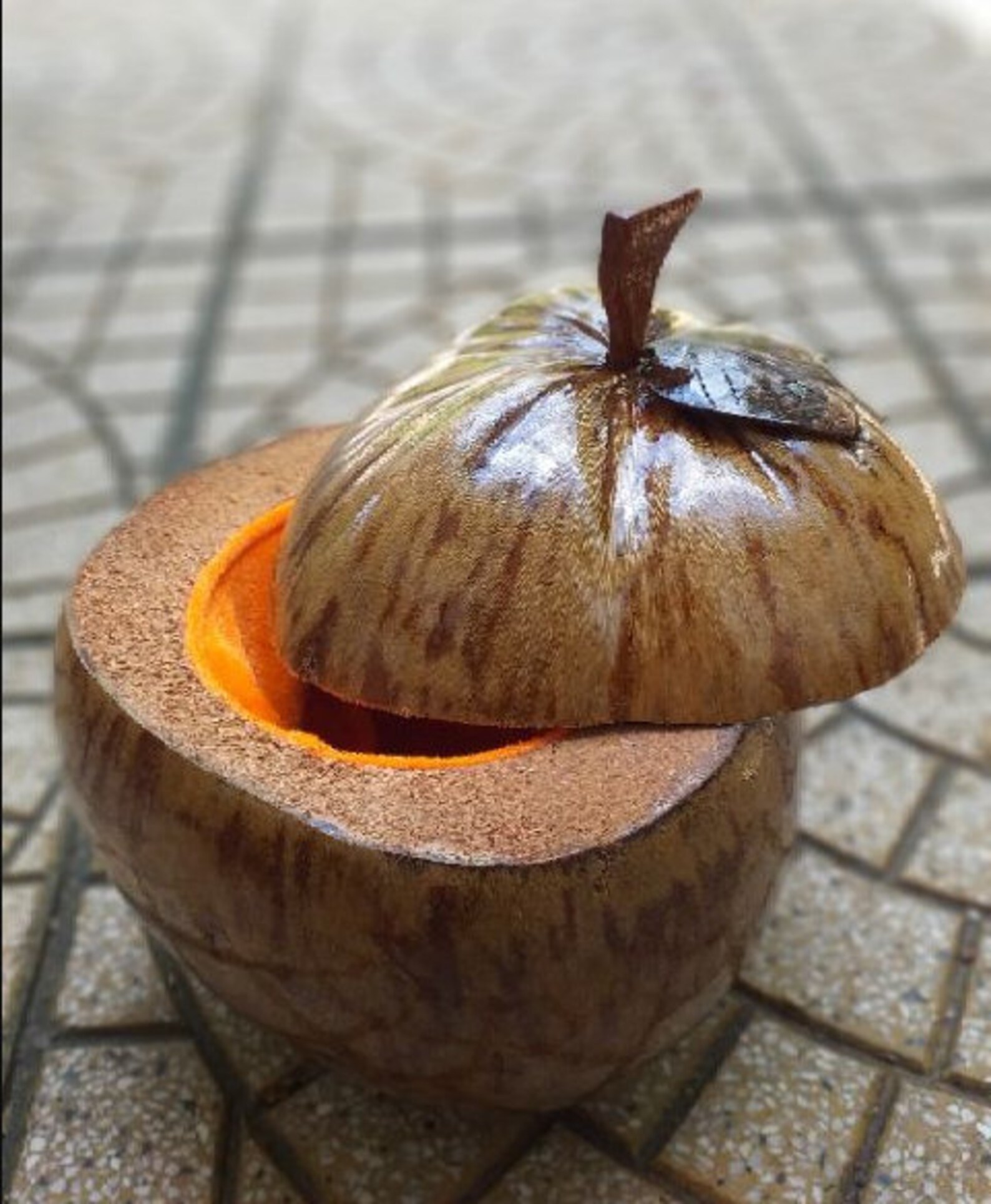 Wood Storage Box by Coconut Teapot Box by Whole Etsy