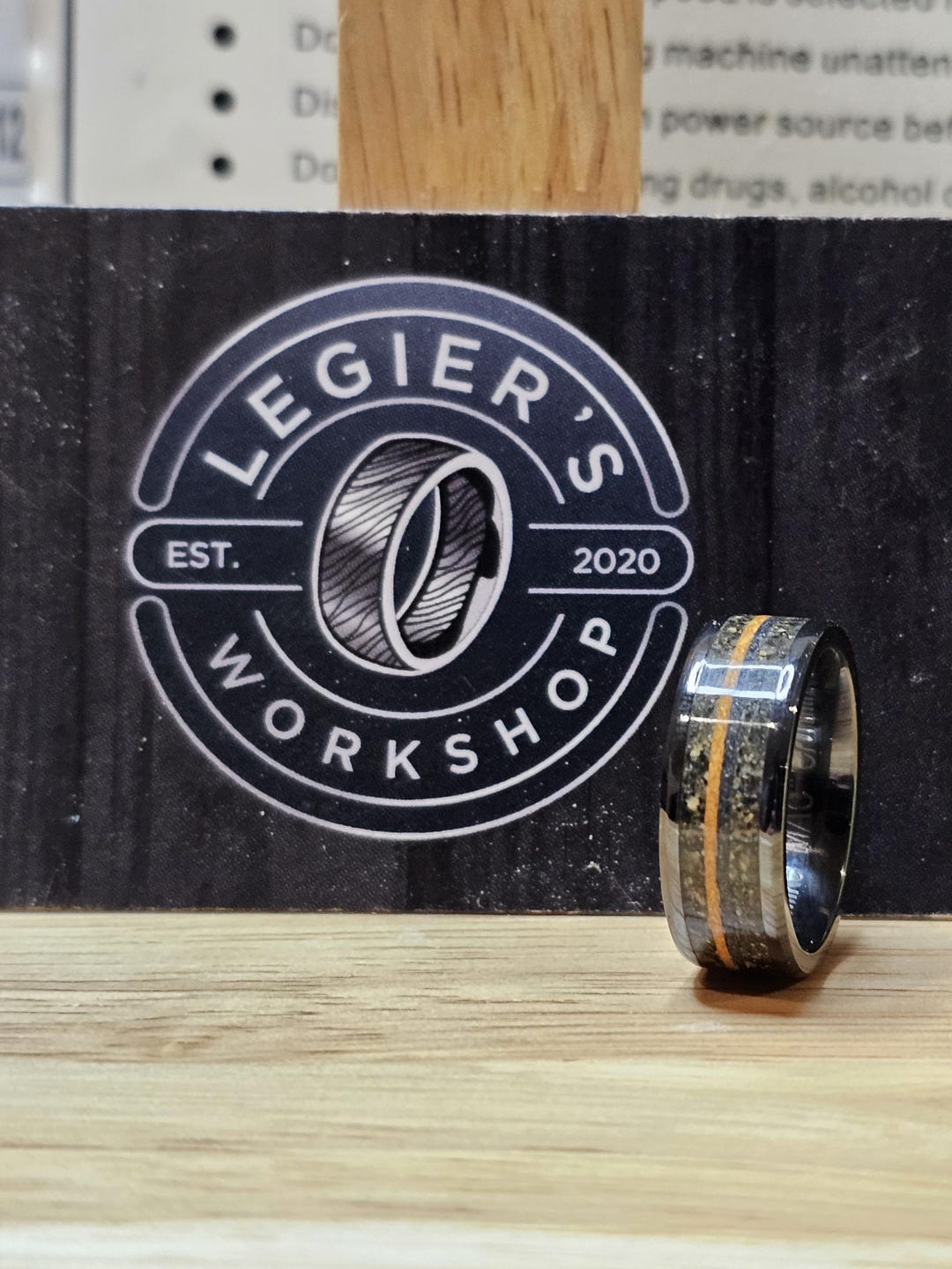 The United States Military Academy Custom Engraved Ceramic Ring ...