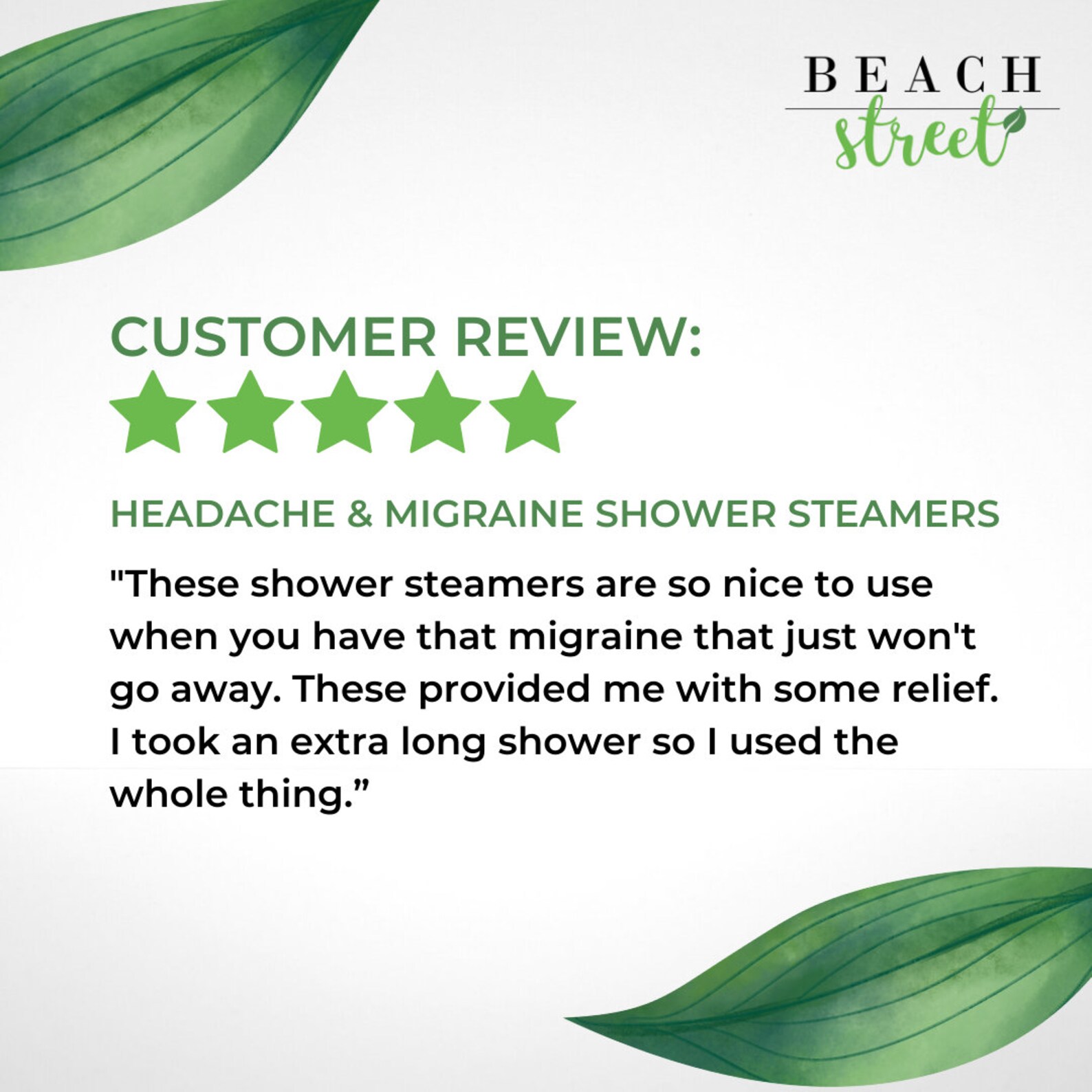 Best Migraine Shower Steamers Headache Blend Aromatherapy Etsy