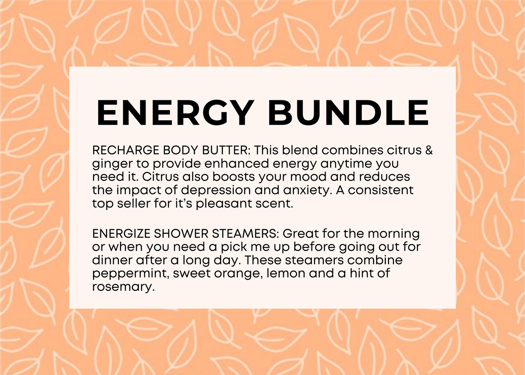 Shower Steamer & Body Butter Bundle, Organic Body Butter, Shower