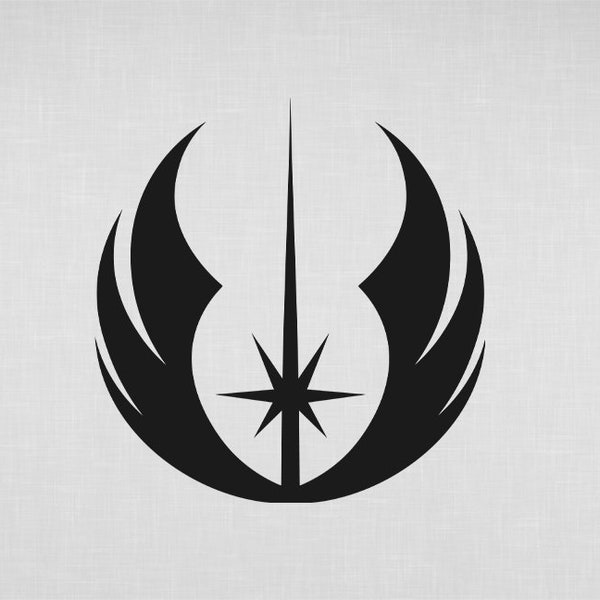 Star Wars Jedi Order Logo Digital Downloadable, Printable svg, eps, dxf, png