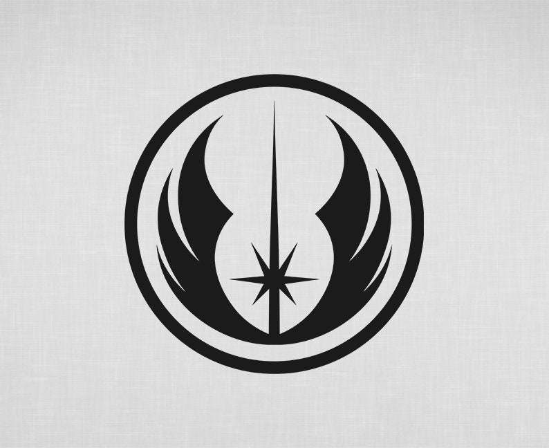 Star Wars Jedi Order Logo Digital Downloadable Printable svg | Etsy