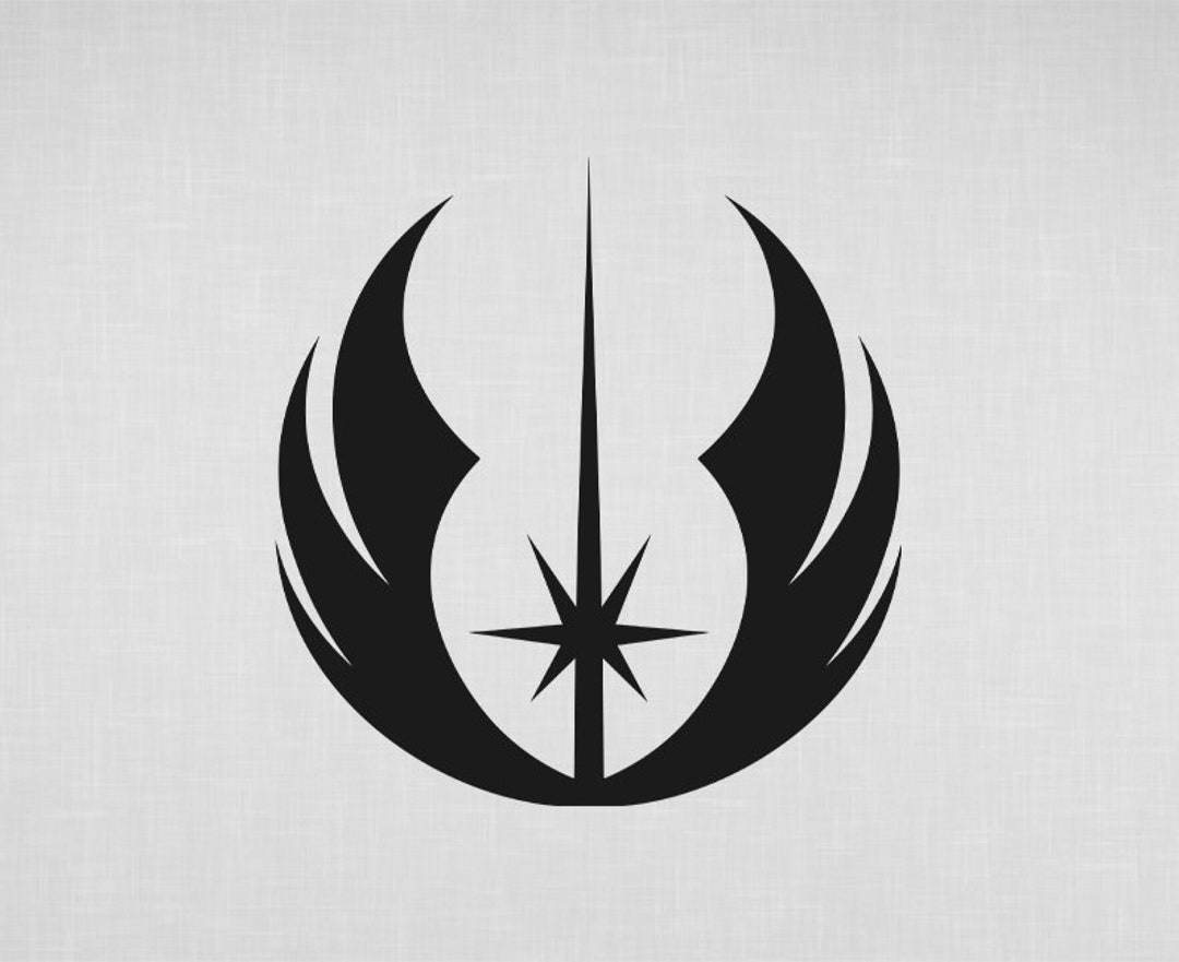 Star Wars Jedi Order Logo Digital Downloadable, Printable Svg, Eps, Dxf
