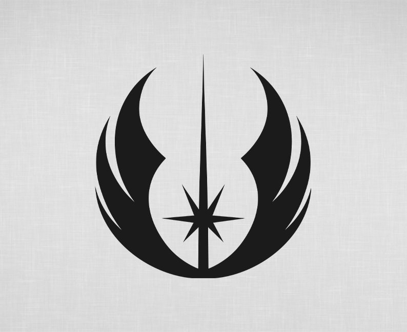 Star Wars Jedi Order Logo Digital Downloadable Printable svg | Etsy