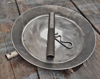 30 cm Steel Camp Frying Bushcraft Pan